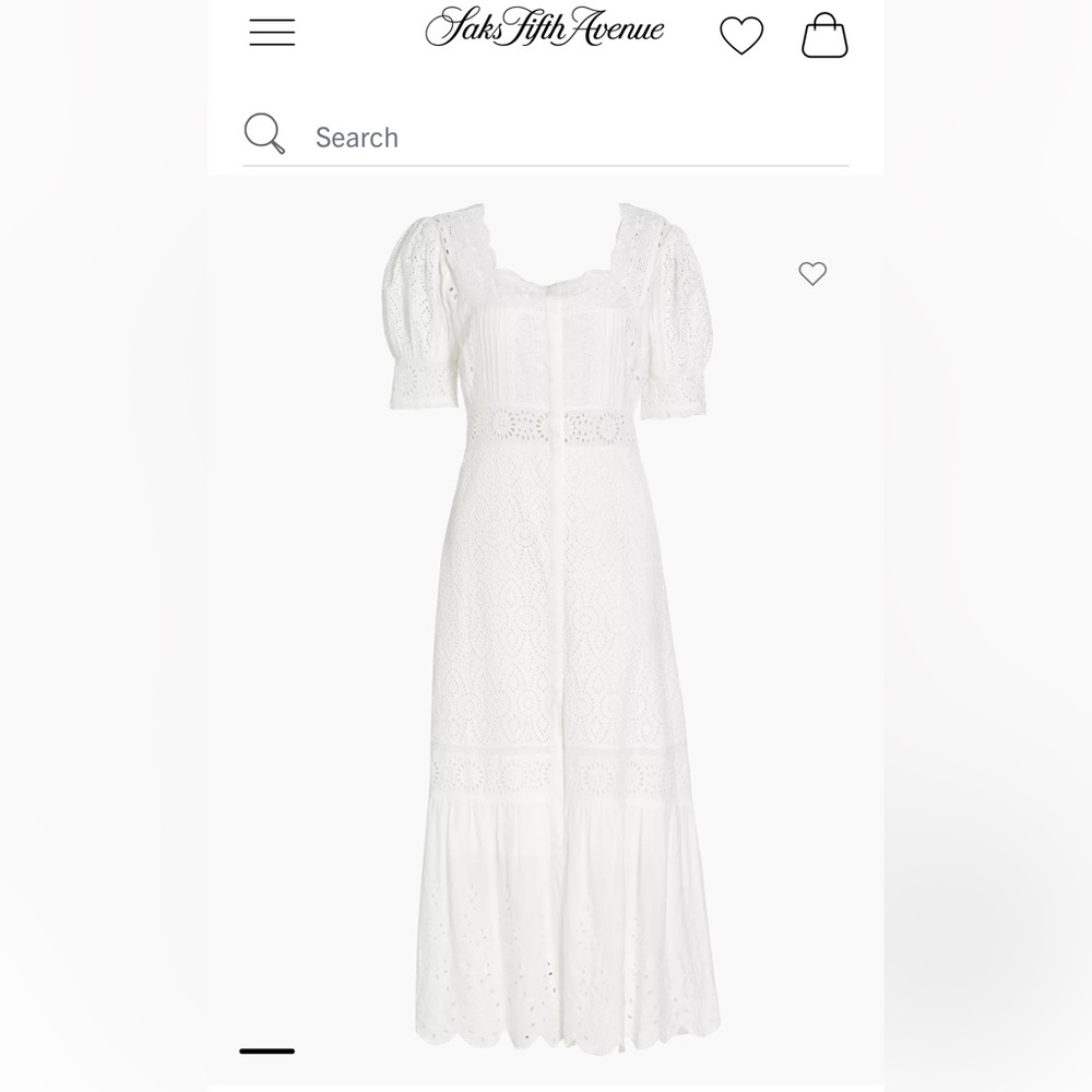 Loveshackfancy Ivory Eyelet Maxi Dress - Picture 9 of 9